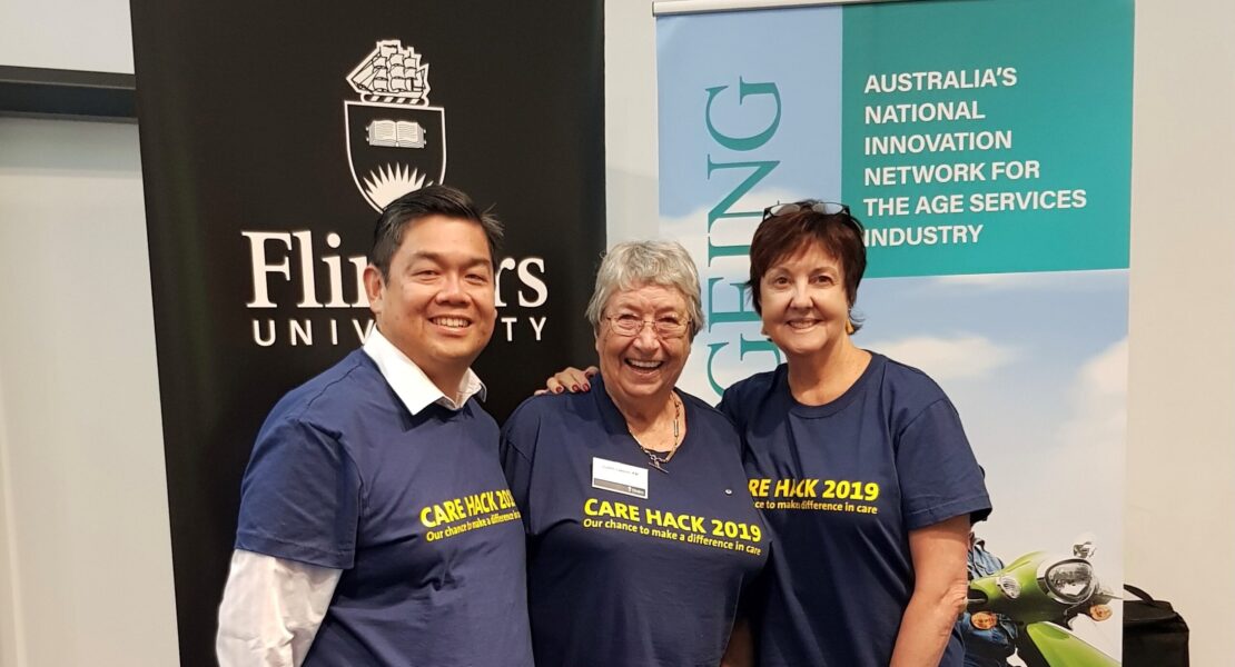 Sue Judith and Merlin - Flinders and iA